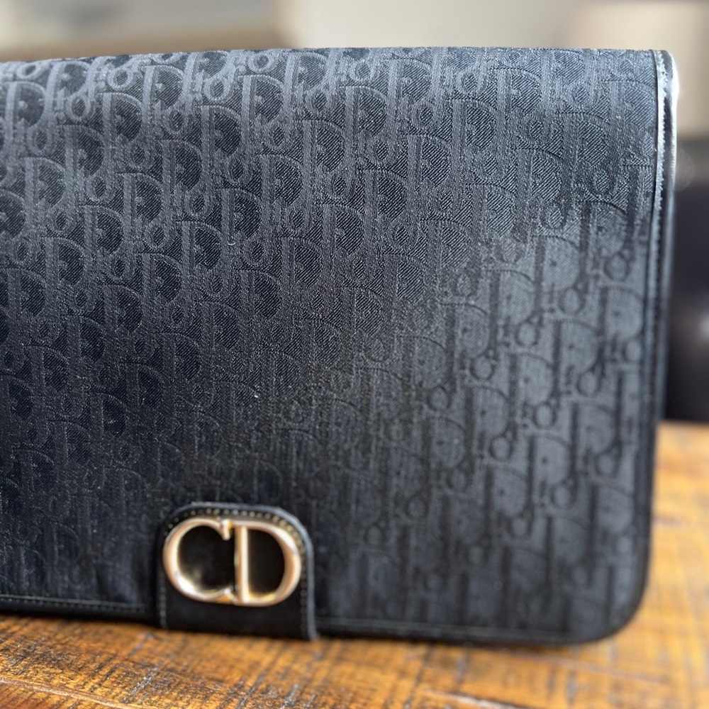 SOLD ❌ Vintage Dior Trotter Clutch with COA - Picture 6 of 12